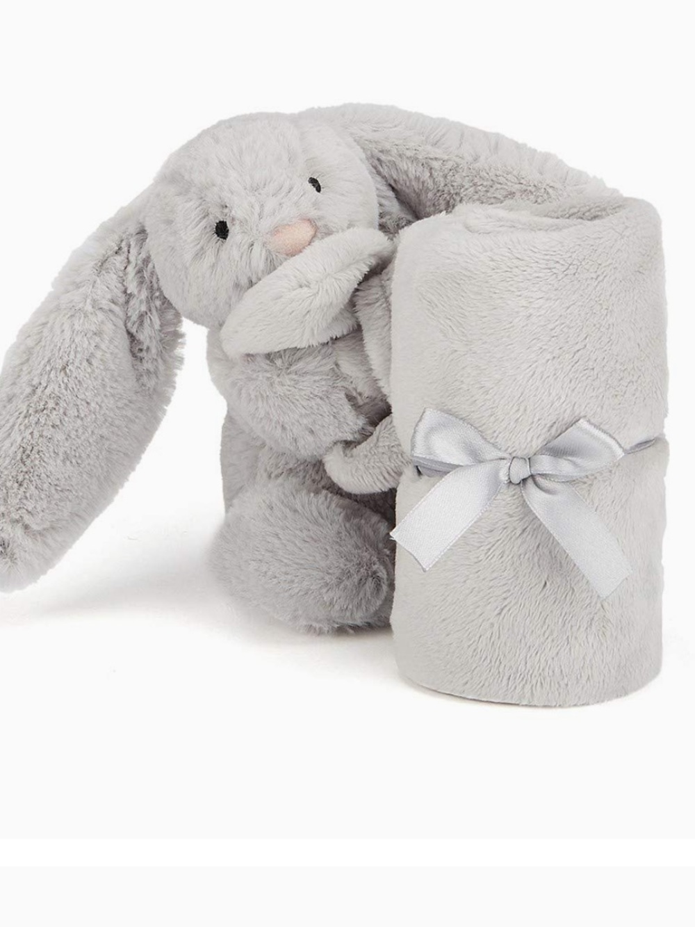 Jellycat Soft Grey Bunny lovey - Picture 2 of 4